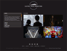 Tablet Screenshot of electrictrainproductions.com